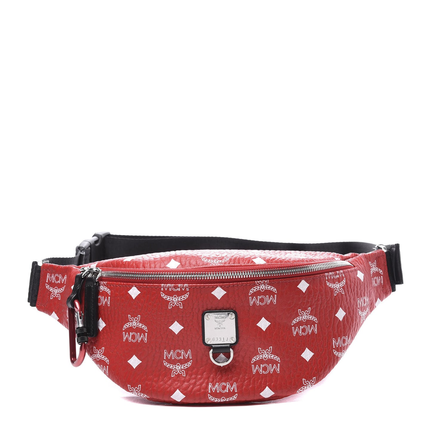 Visetos Small Fursten Belt Bag Red