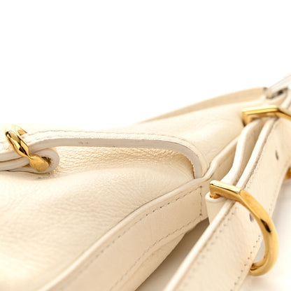Givenchy Tumbled Calfskin Mini Voyou Boyfriend Party Bag White 12 of 13
