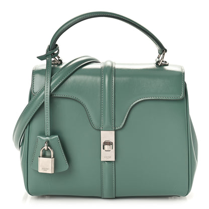 Celine Satinated Calfskin Small 16 Top Handle Bag Celadon 1 of 8