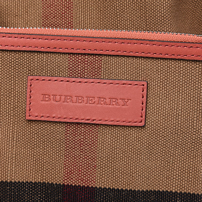 Burberry Canvas Mega Check Mini Ashby Tassel Crossbody Pink 11 of 11