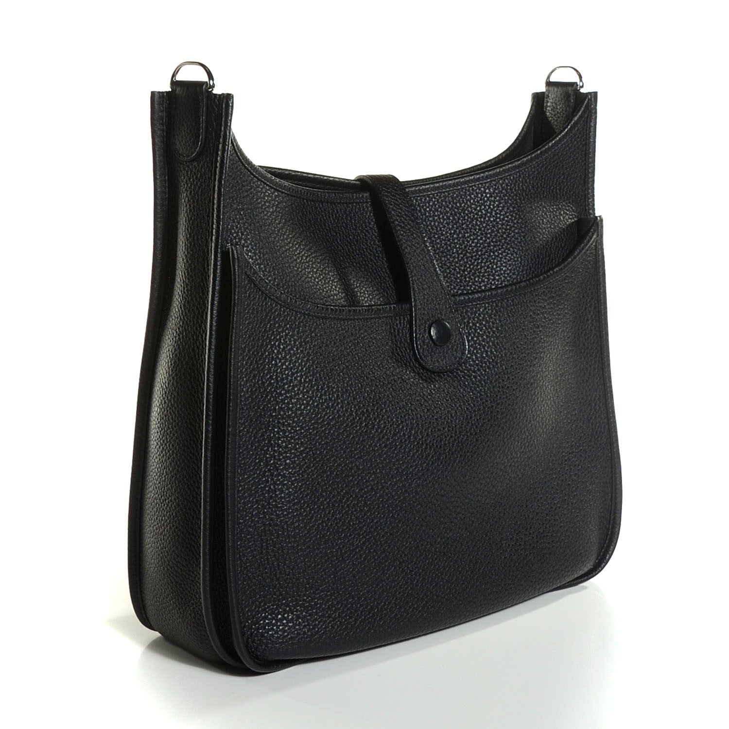 Hermes Taurillon Clemence Evelyne III GM Black 3 of 16
