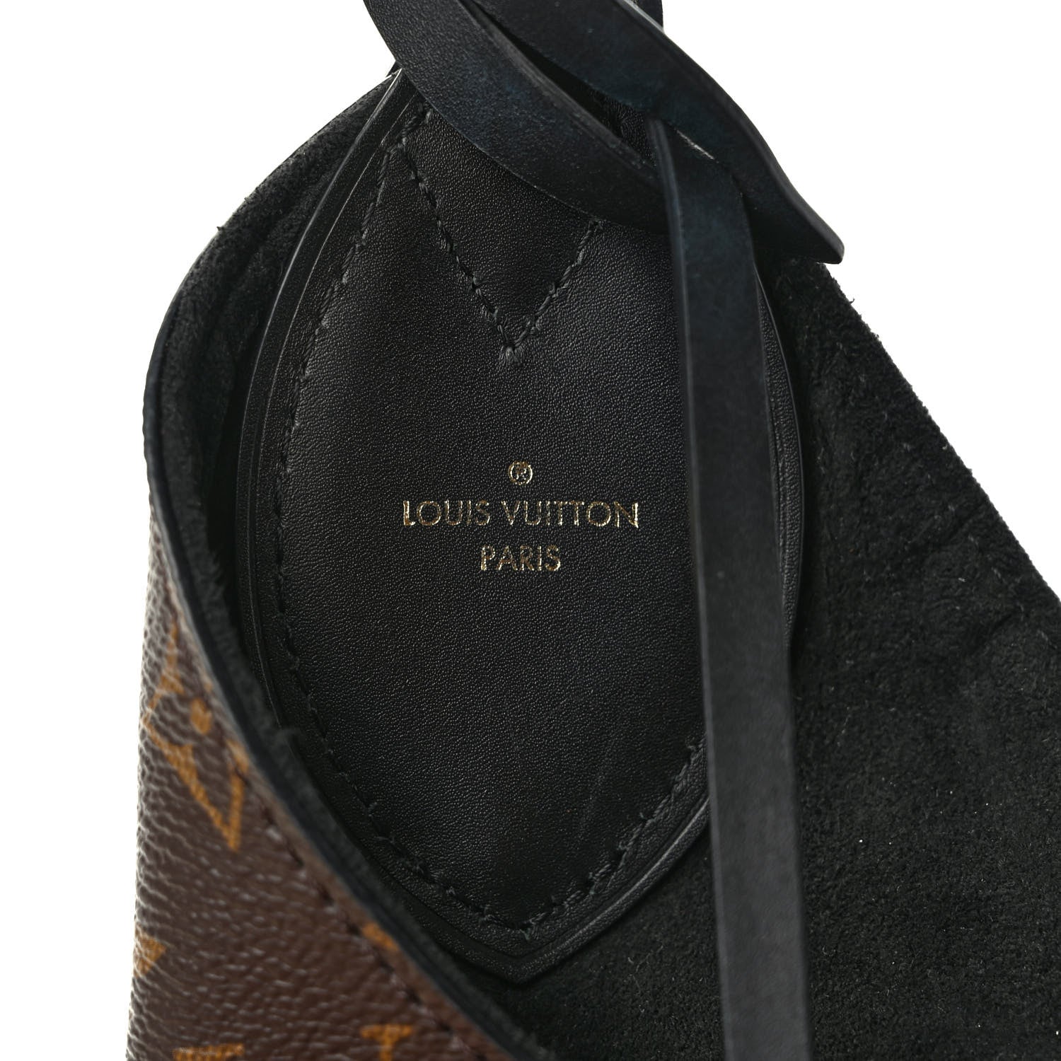 Louis Vuitton Monogram Flower Hobo Black 6 of 10