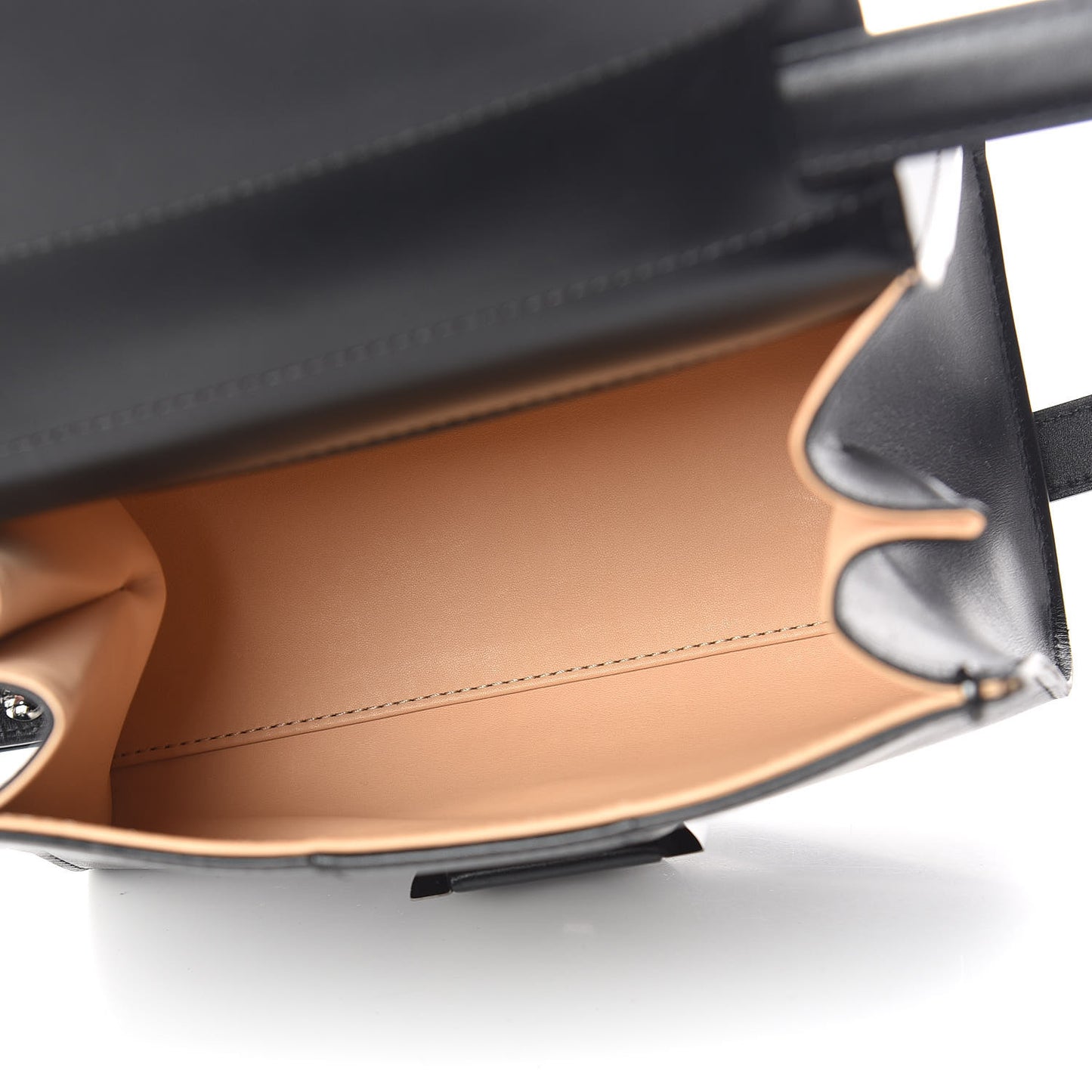 Box Calfskin Mini Brillant Satchel Black