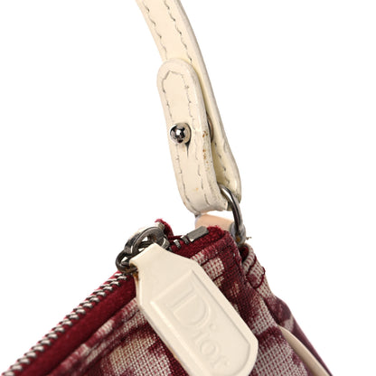 Christian Dior Monogram Mini Saddle Pochette Red 12 of 14