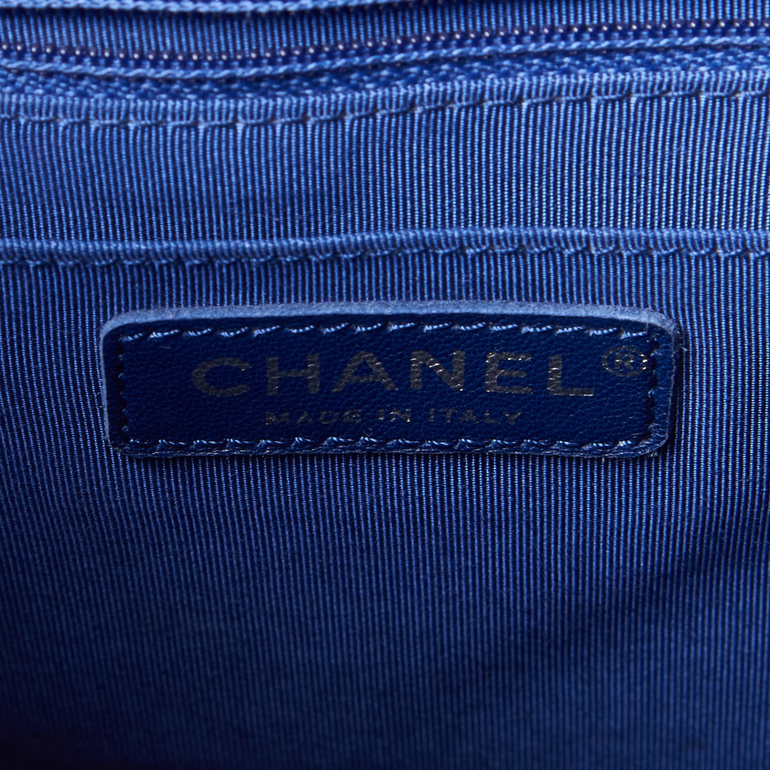 Chanel Lambskin Quilted Large Urban Spirit Backpack Blue 9 of 10
