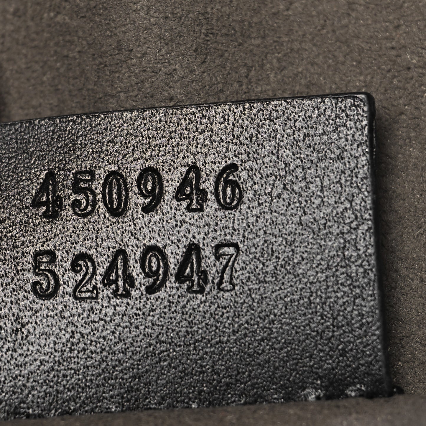 GG Supreme Monogram Belt Bag Black