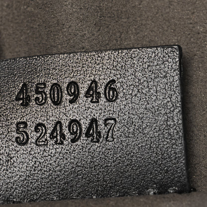 Gucci GG Supreme Monogram Belt Bag Black 7 of 11