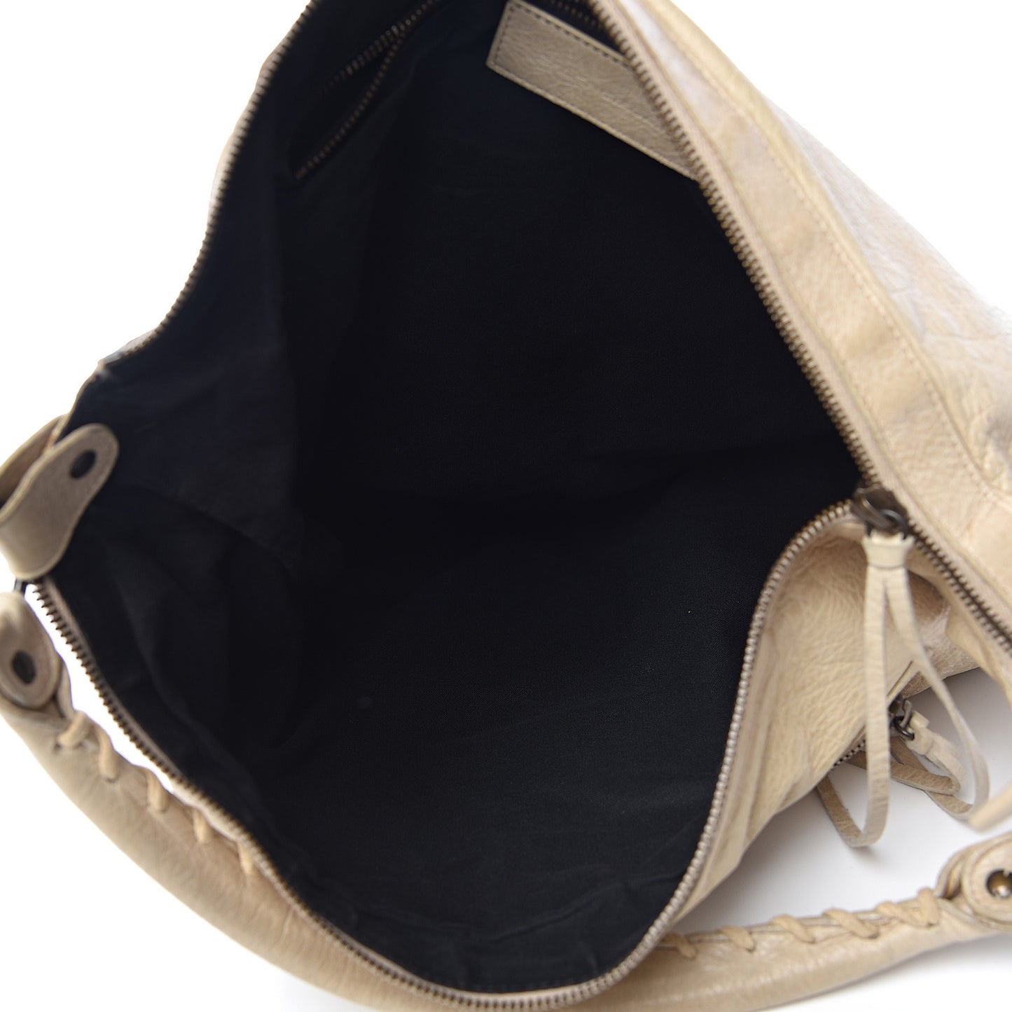 Agneau Classic Hardware Day Hobo Praline