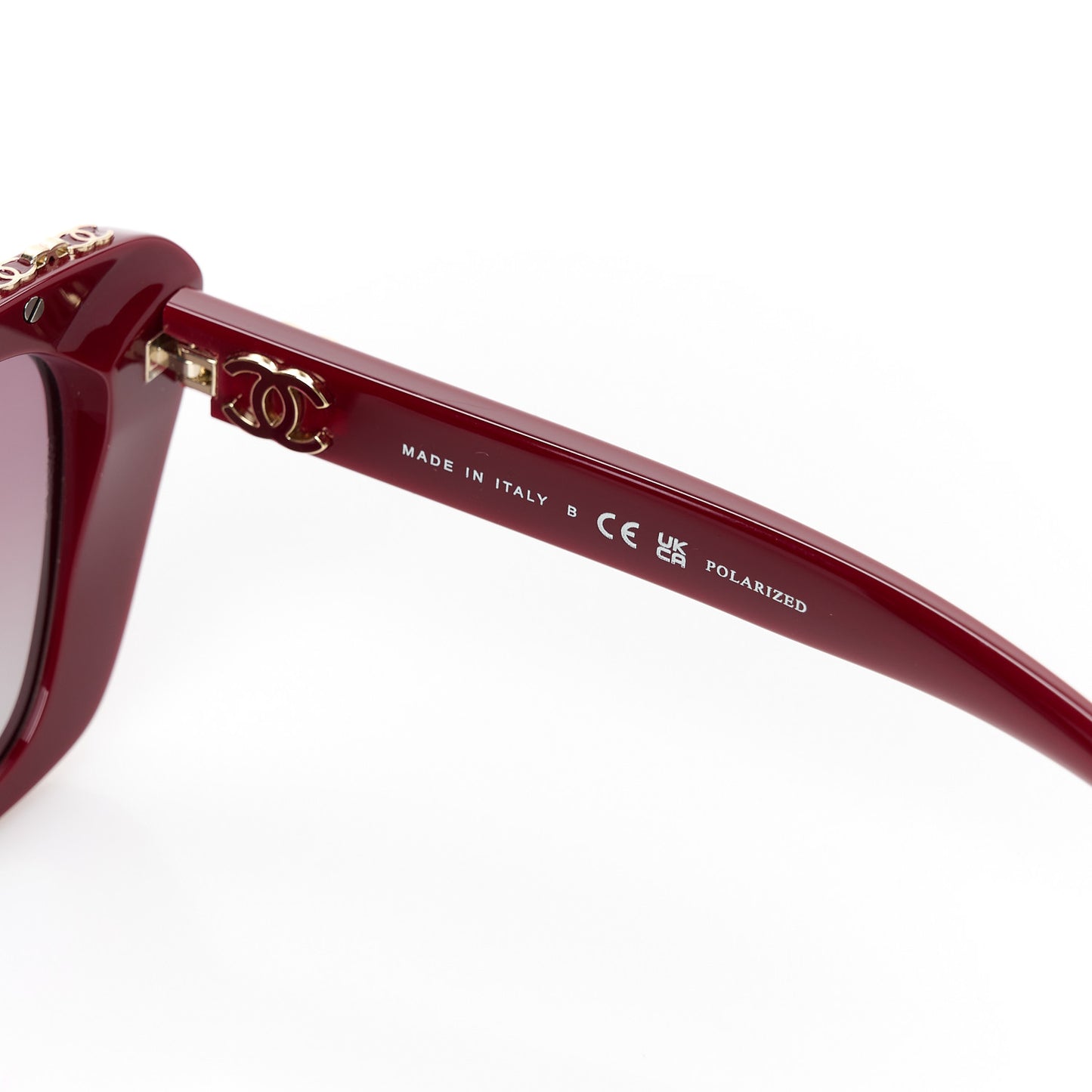 Acetate Butterfly Sunglasses 5540 Red