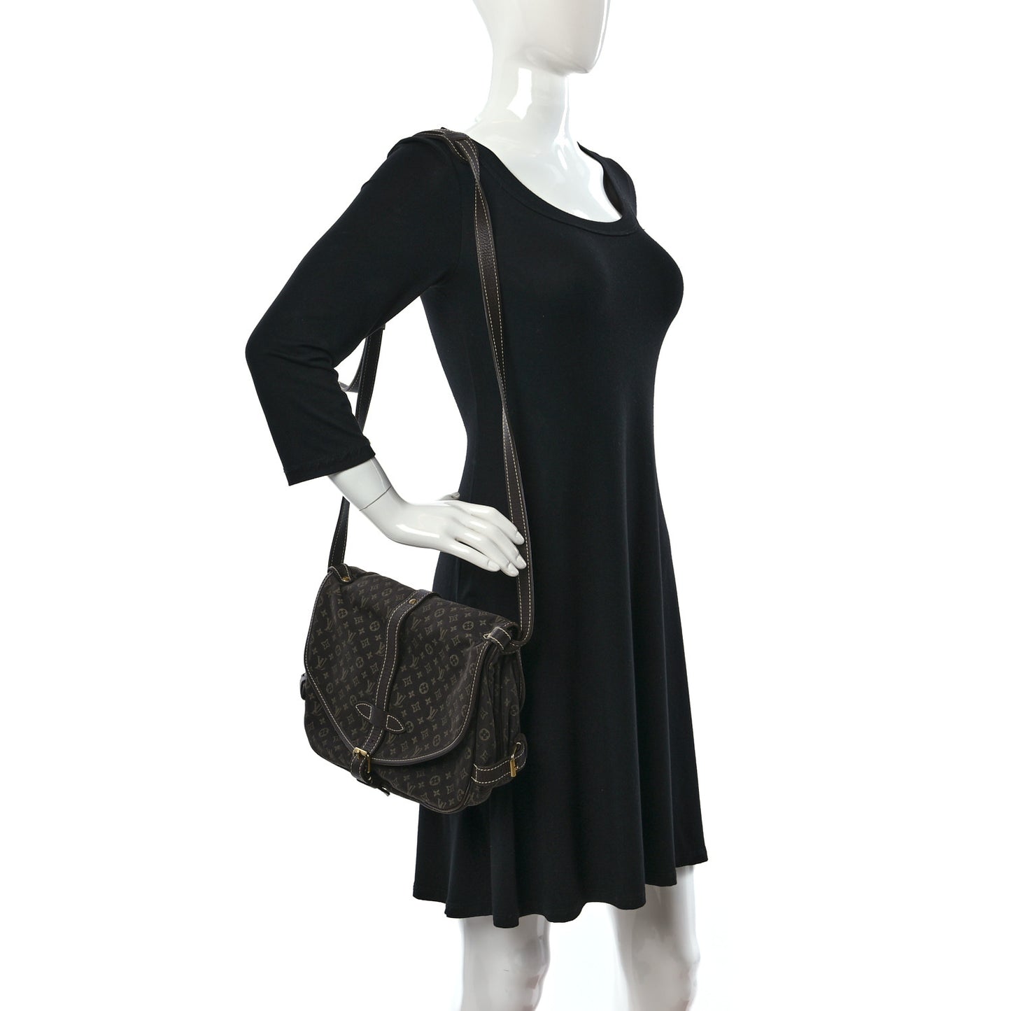 Monogram Mini Lin Saumur Ebene