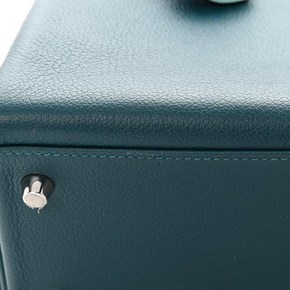 Hermes Evercolor Verso Kelly Retourne 28 Colvert Bleu Atoll 16 of 17