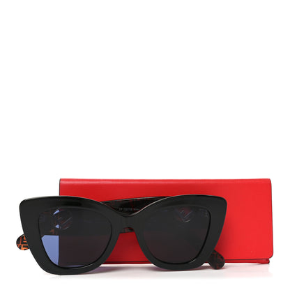 Fendi Acetate F is Fendi FF 51mm Cat Eye Sunglasses 0327/S Tortoise Camouflage 7 of 7