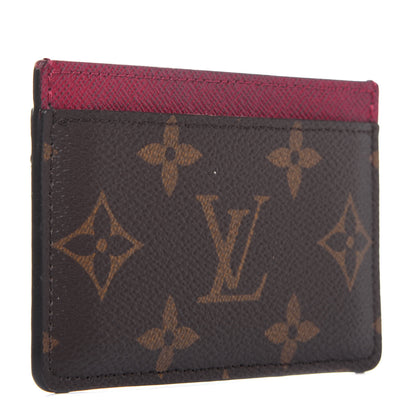 Louis Vuitton Monogram Card Holder Fuchsia 2 of 10
