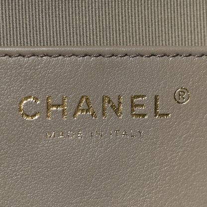 Chanel Suede Quilted Medium Chanel 25 Handbag Dark Grey 6 of 11