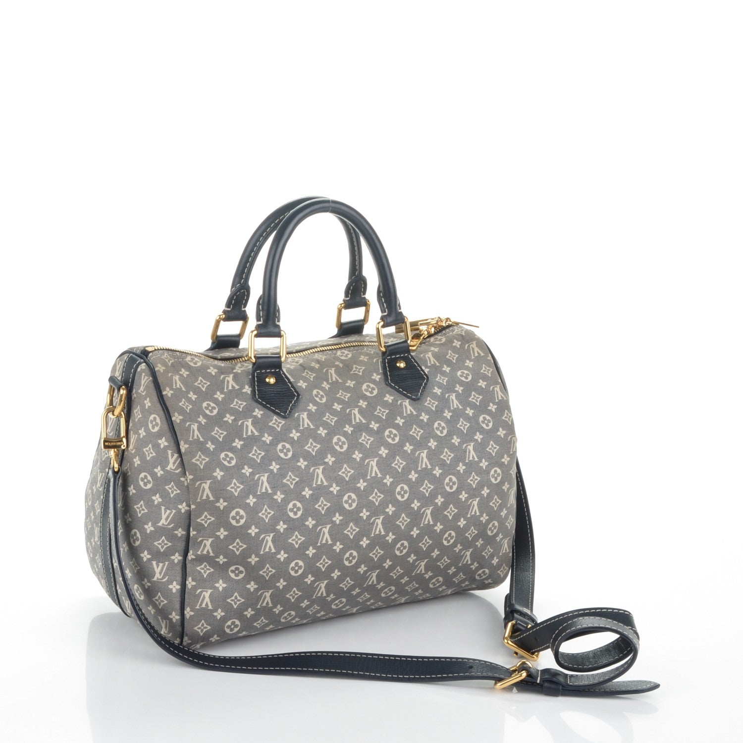 Louis Vuitton Monogram Idylle Speedy Bandouliere 30 Encre 3 of 7