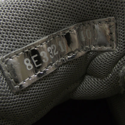 Fendi Metallic Calfskin Sneakers 40 Argento 7 of 8