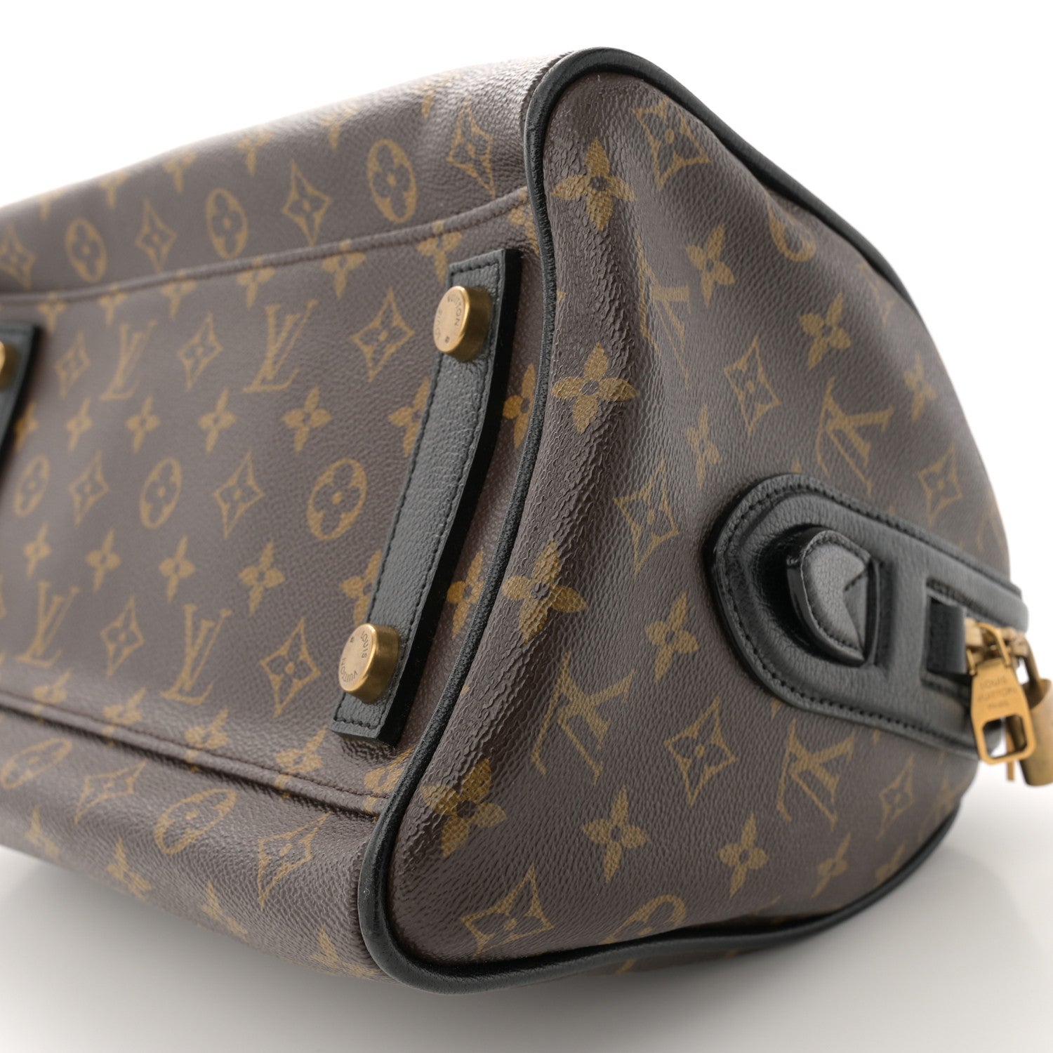 Louis Vuitton Monogram Golden Arrow Speedy Black 9 of 12
