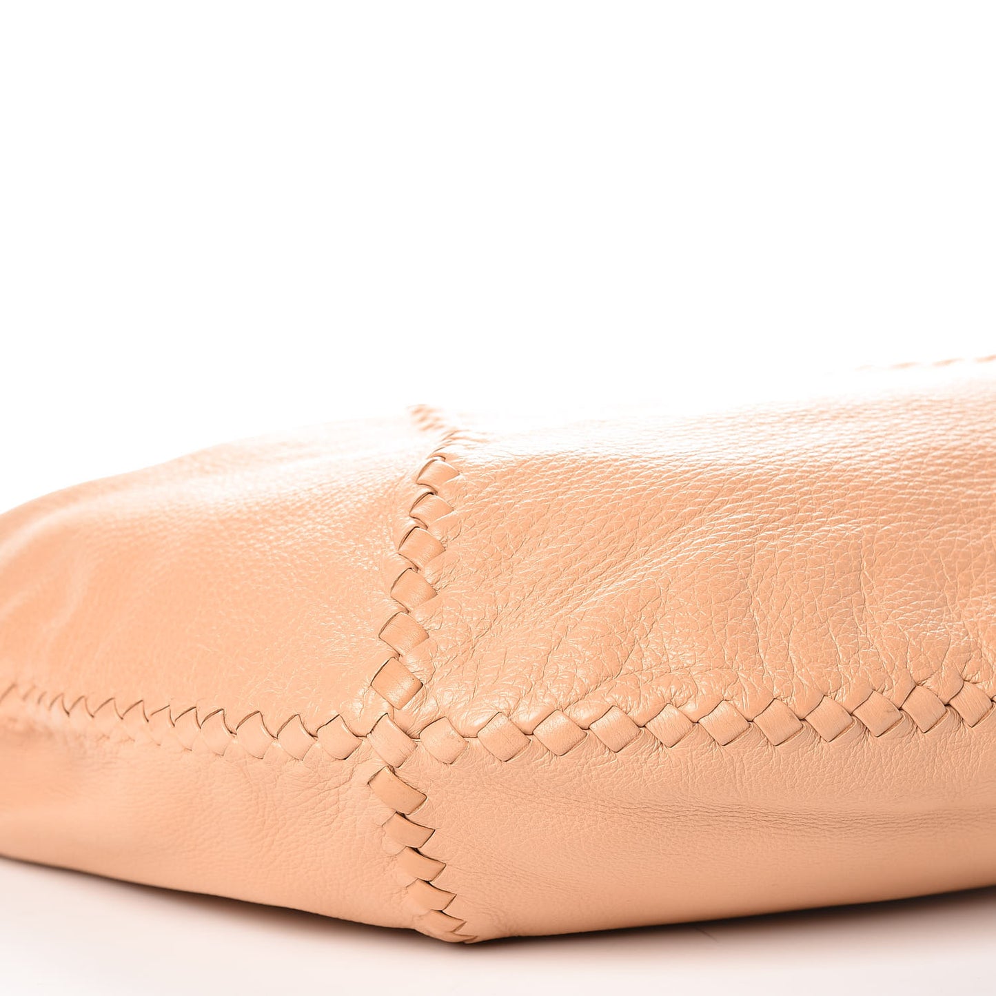 Cervo Deerskin Large Hobo Carmel