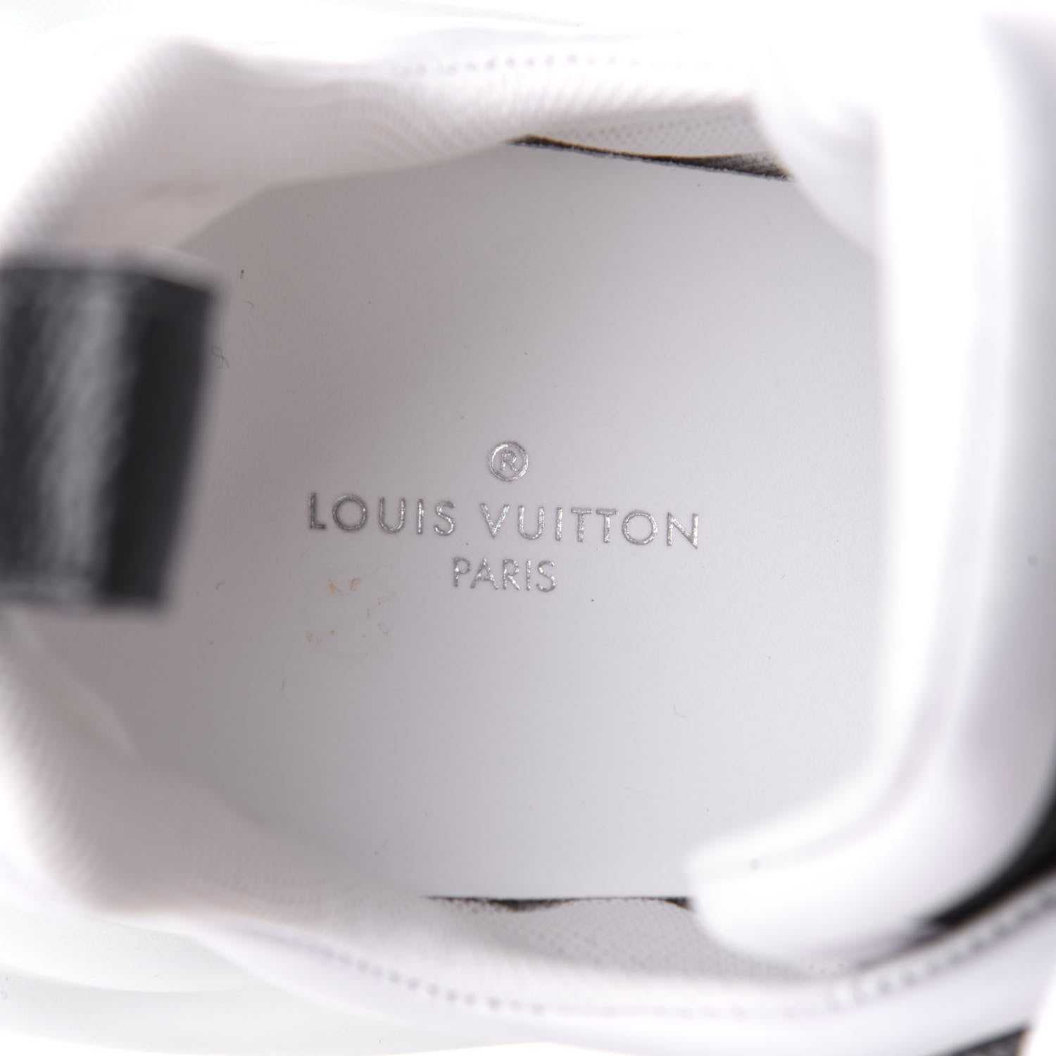 Louis Vuitton Calfskin Technical Nylon Damier Graphite LV Archlight Sneakers 38 Black White 7 of 9