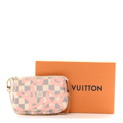 Louis Vuitton Damier Azur Tahitienne Mini Pochette Accessories 7 of 7