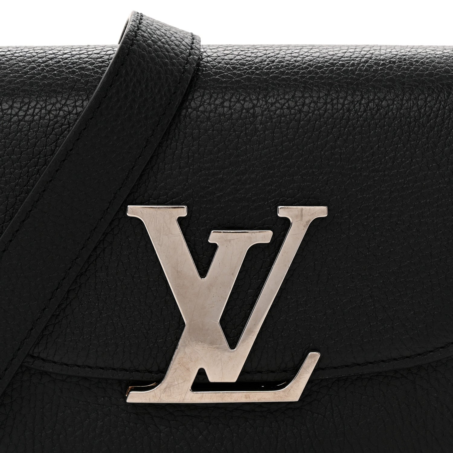 Louis Vuitton Grained Calfskin Vivienne LV Black 1919141