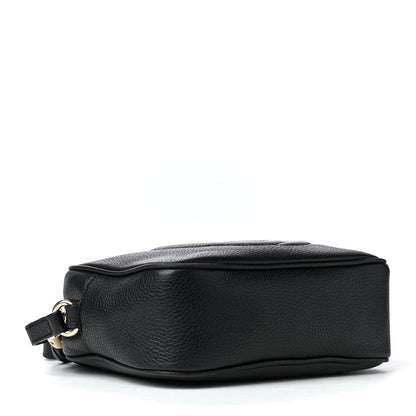Gucci Pebbled Calfskin Small Soho Disco Bag Black 3 of 4