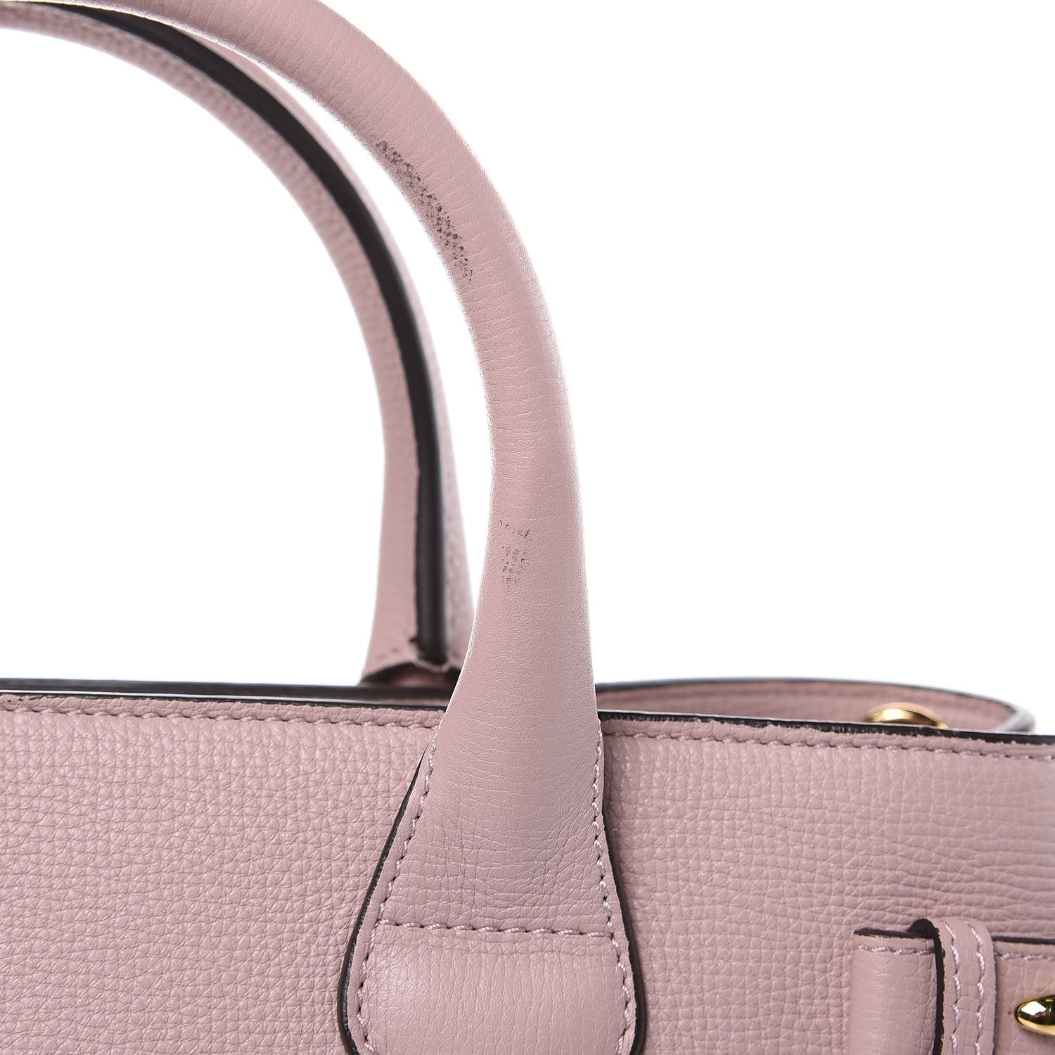 Burberry Derby Calfskin House Check Medium Banner Tote Pale Orchid 11 of 12