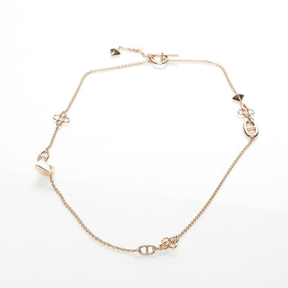 Hermes 18K Rose Gold Ronde Chaine d'Ancre Necklace 6 of 6