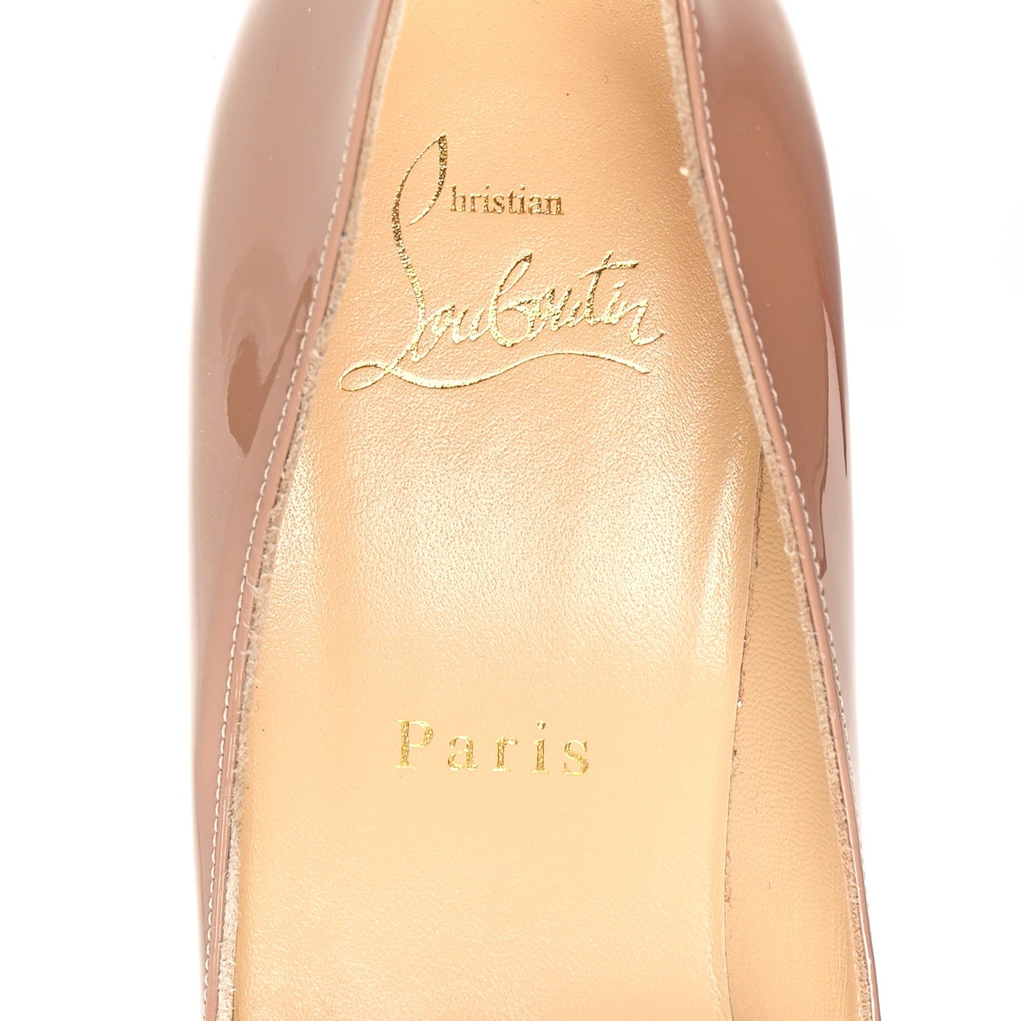 Patent Pigalle Follies 85 Pumps 38 Nude