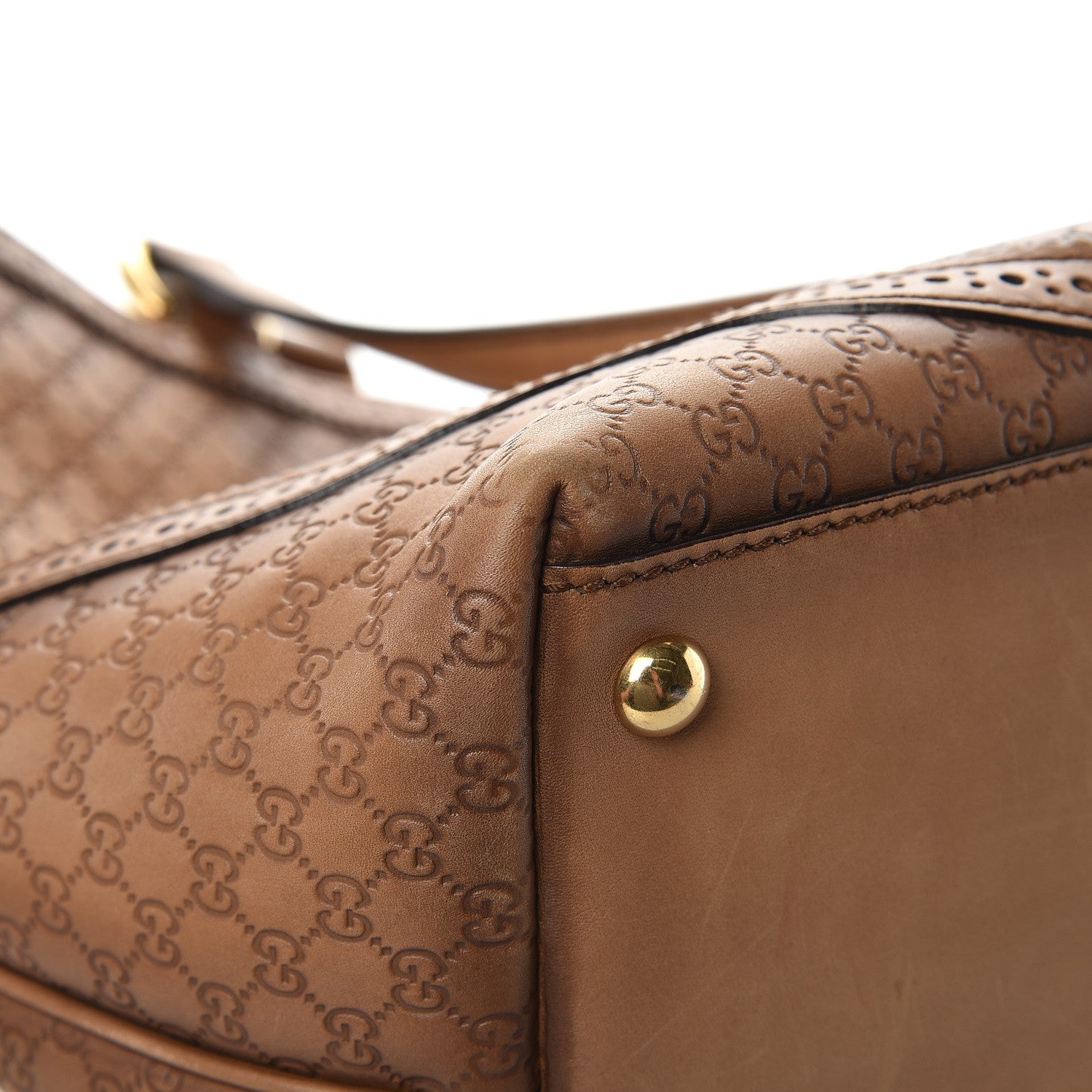 Gucci Microguccissima Large Duilio Tote Honey 12 of 13