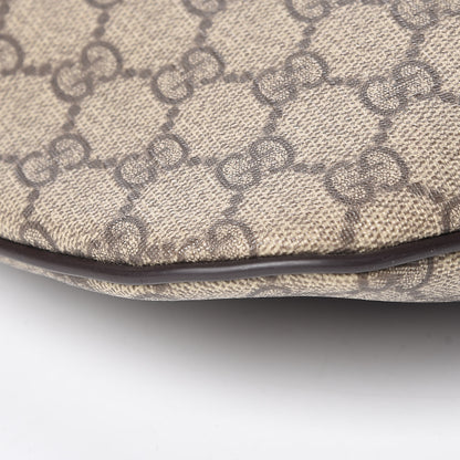 Gucci GG Supreme Monogram Belt Bag Dark Brown 9 of 10