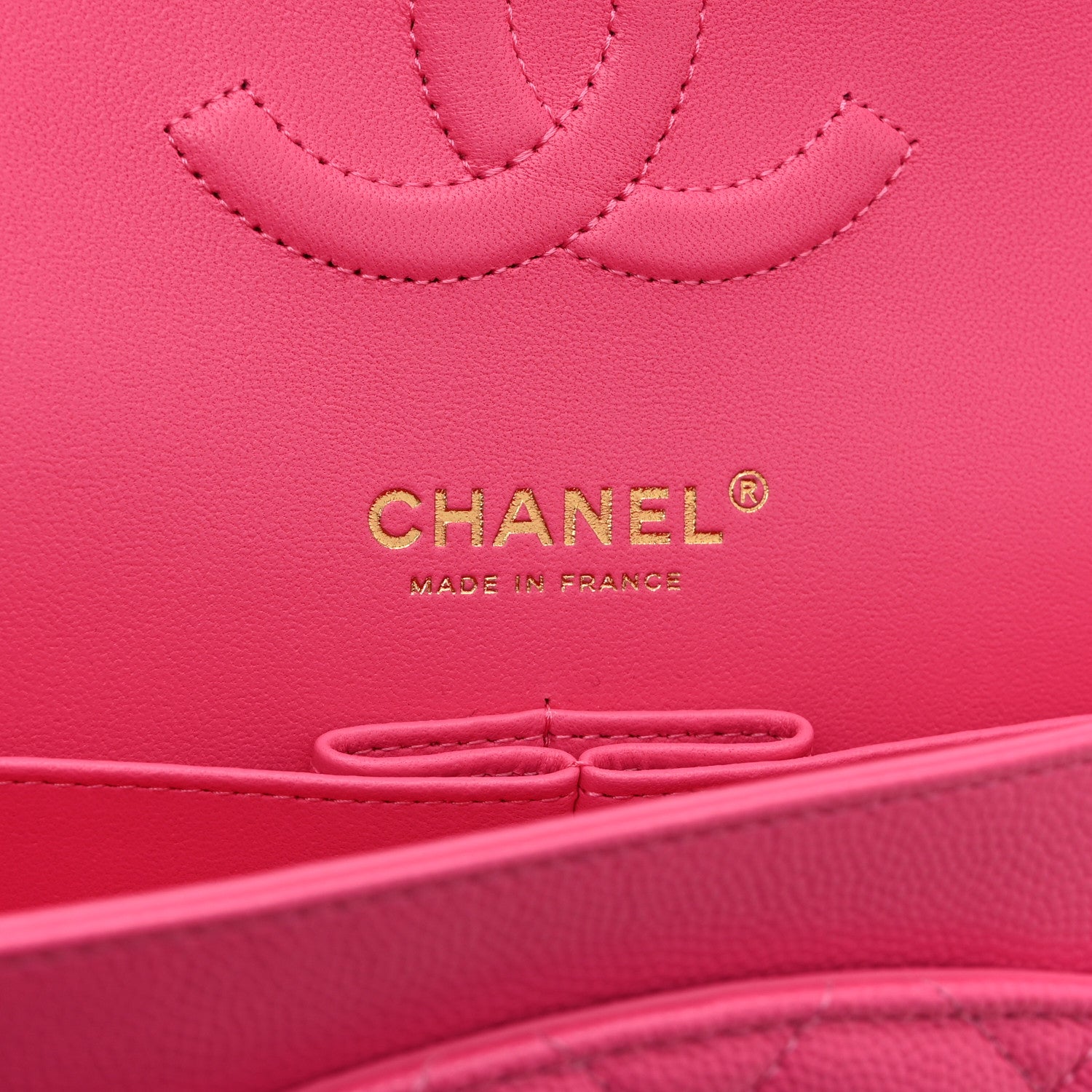 Chanel Caviar Quilted Medium Double Flap Pink 6 of 10