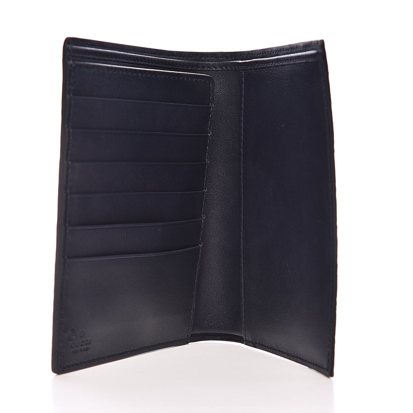 Microguccissima Passport Case Blue