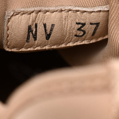 Christian Dior Neoprene Rubber Womens D-Connect Sneakers 37 Nude 6 of 8