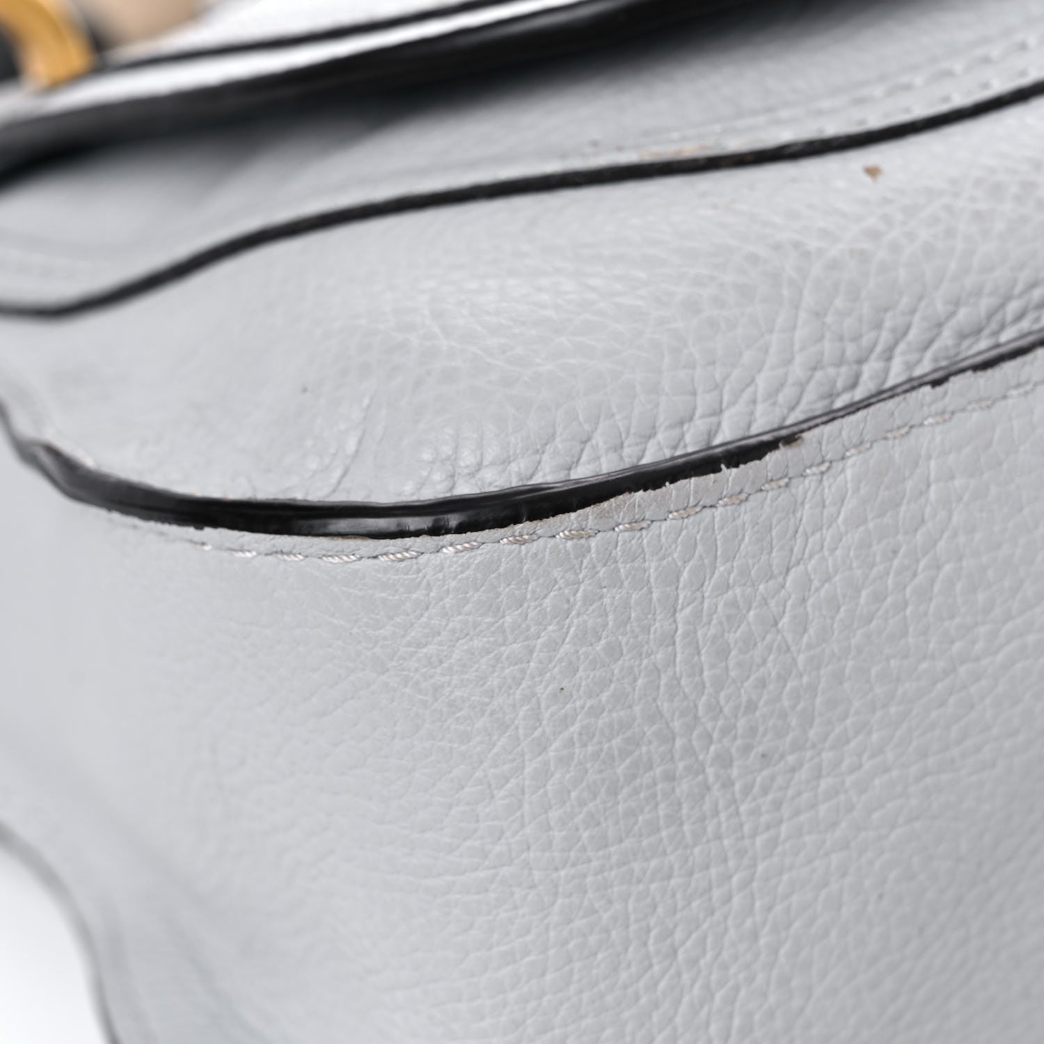Chloe Calfskin Small Marcie Satchel Airy Grey 7 of 26