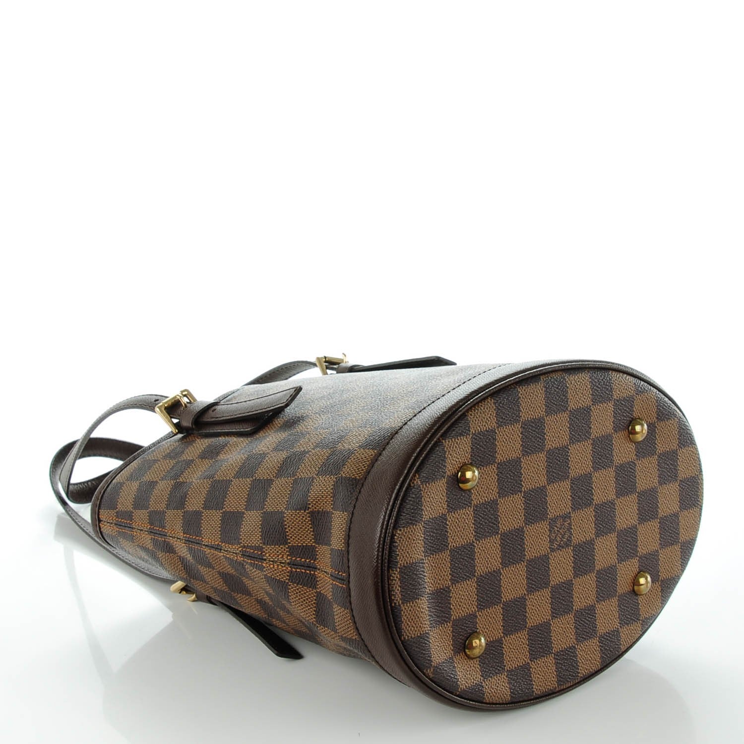 Louis Vuitton Damier Ebene Marais Bucket 23 4 of 7