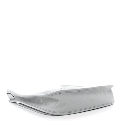 Hermes Taurillon Clemence Evelyne III PM Bleu Pale 4 of 11