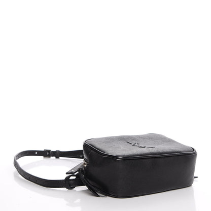 Saint Laurent Lambskin Monogram Lou Belt Bag Black 4 of 7