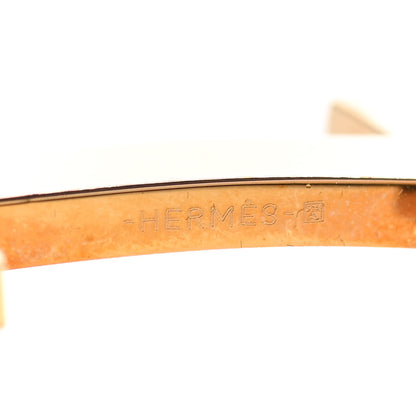 Hermes Polished 32mm Constance H Belt Buckle Gold 3 of 4