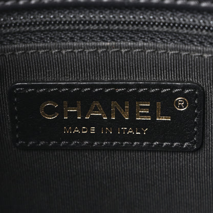 Chanel Calfskin Stitched Large Flap Black 6 of 10