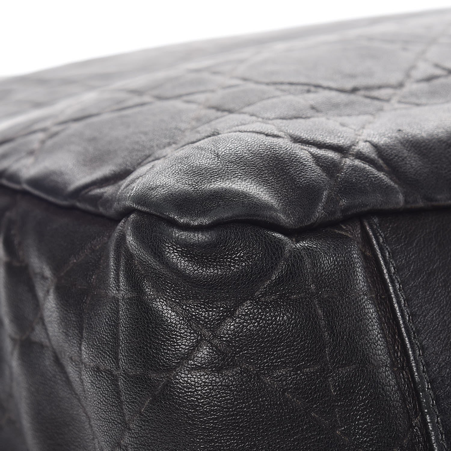 Christian Dior Lambskin Cannage Dior Soft Shopping Tote Black 9 of 14
