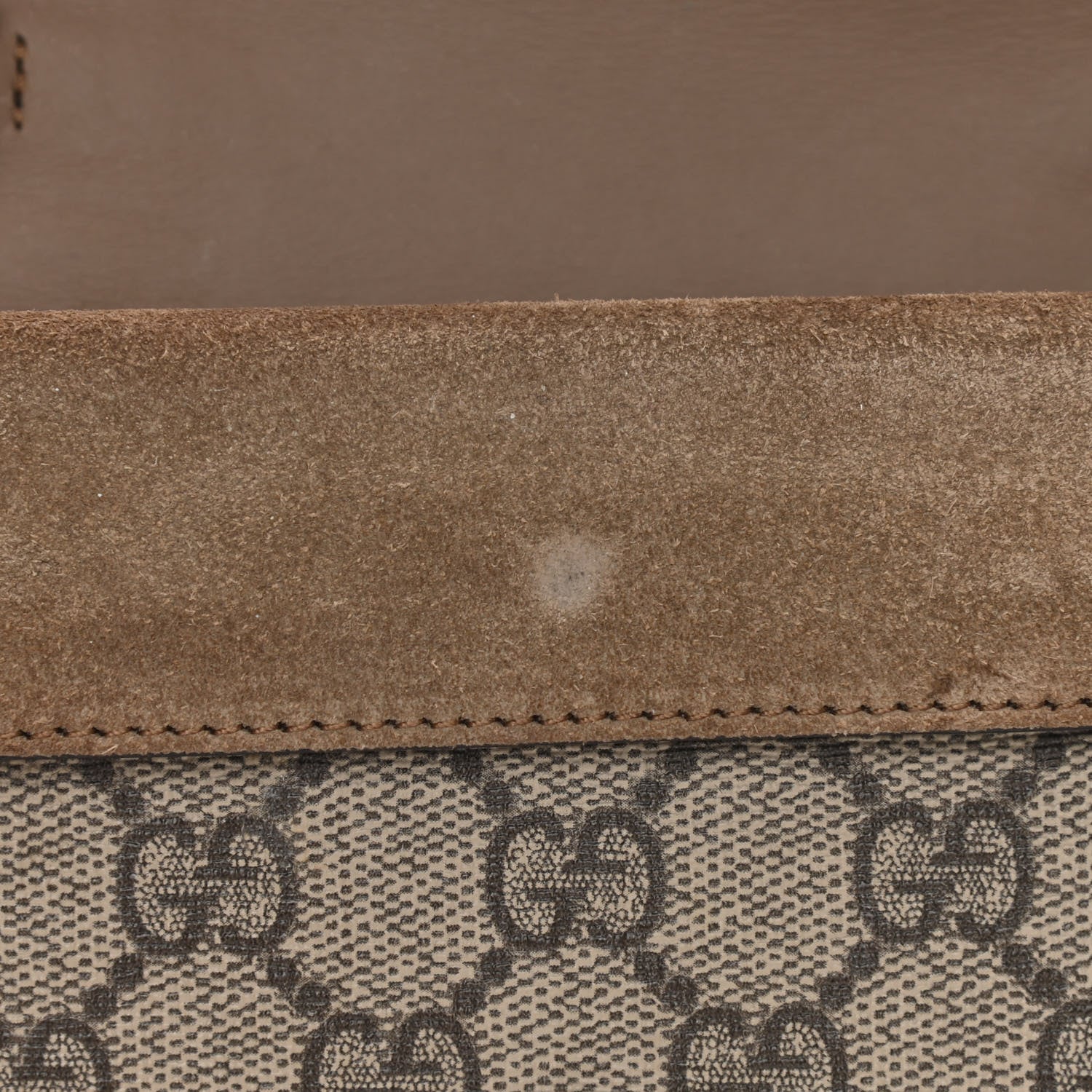 Gucci GG Supreme Monogram Super Mini Dionysus Shoulder Bag Taupe 12 of 15