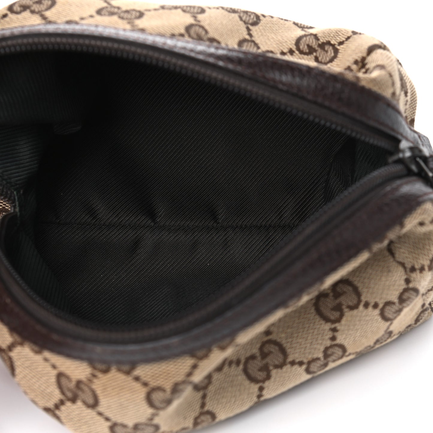 Monogram Large Cosmetic Case Brown