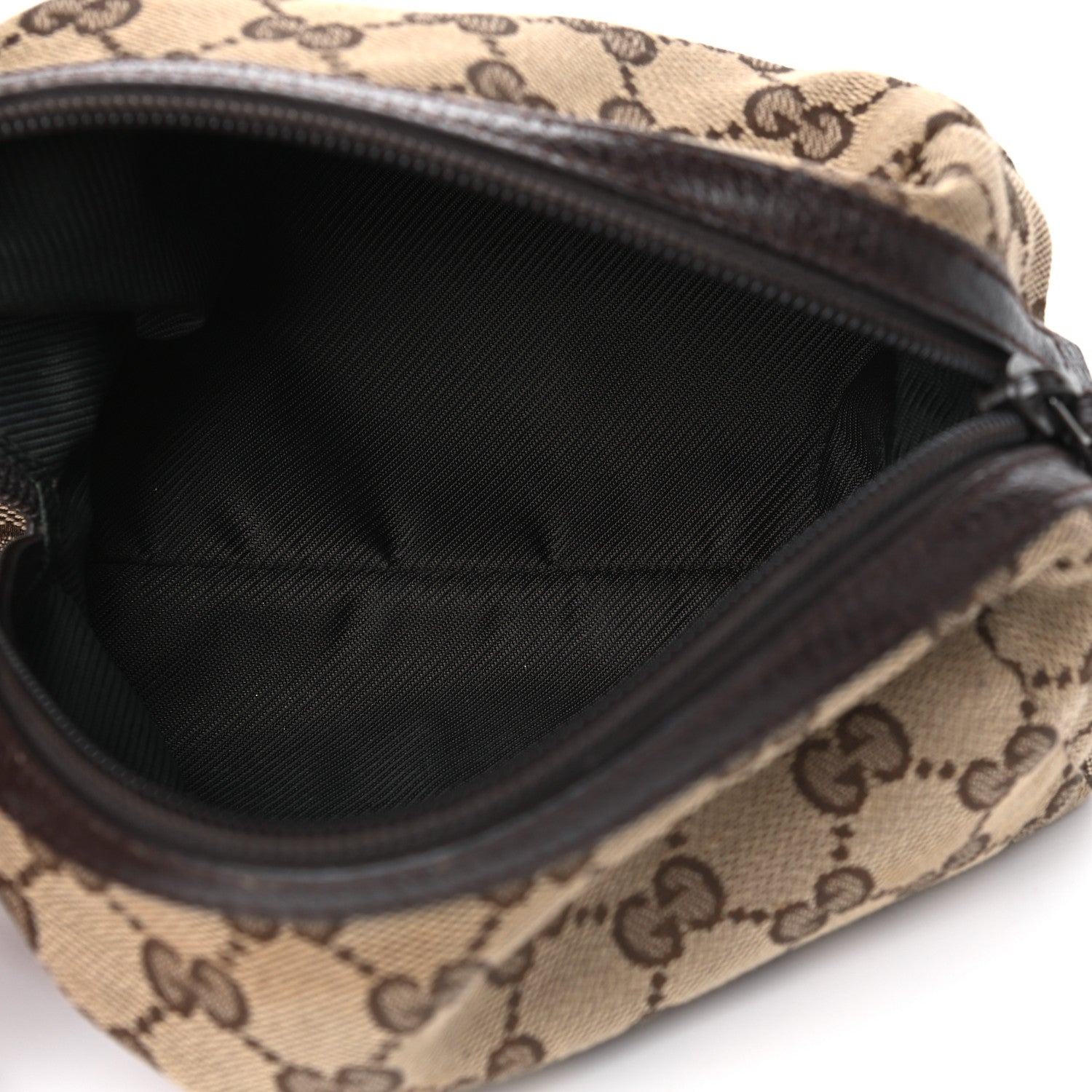 Gucci Monogram Large Cosmetic Case Brown 5 of 5