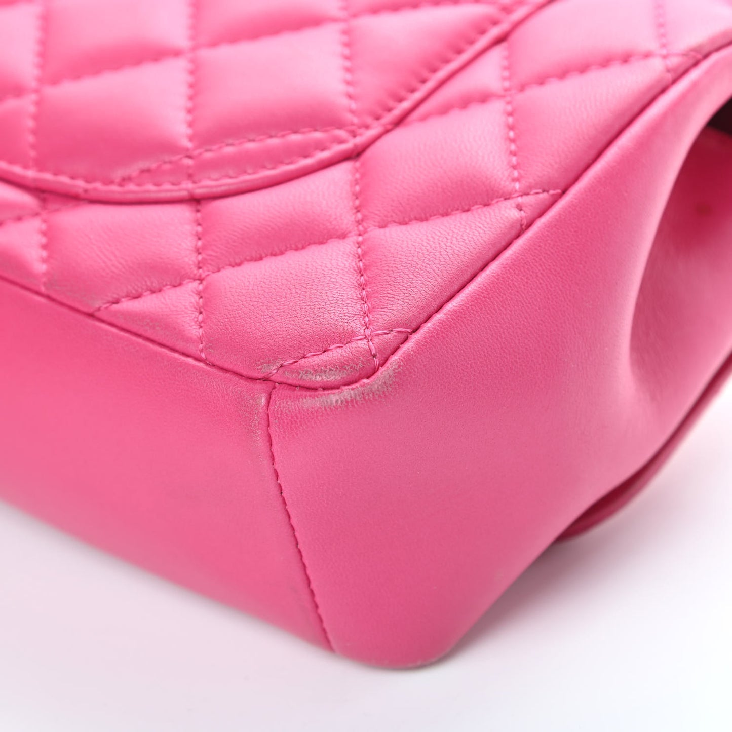 Lambskin Quilted Mini Mademoiselle Chic Flap Pink