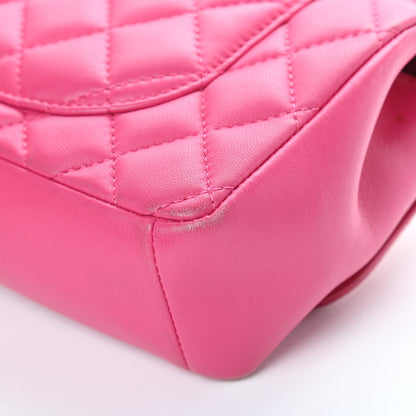 Chanel Lambskin Quilted Mini Mademoiselle Chic Flap Pink 11 of 18