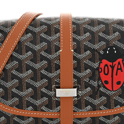 Goyard Goyardine Coeur Belvedere II PM Messenger Bag Black Gold 7 of 10