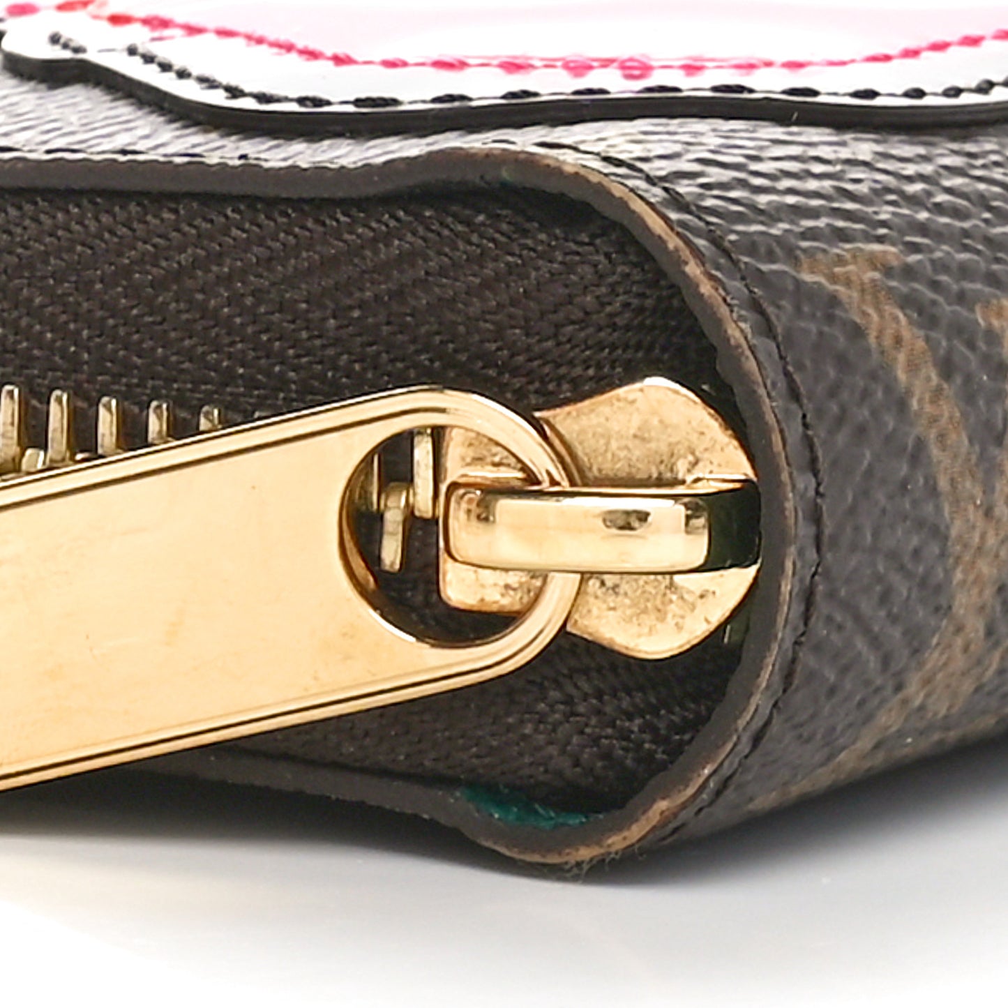 LV X SY  Monogram Rabbit Zippy Wallet Pink