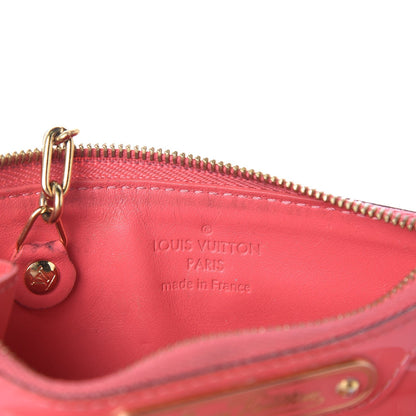 Louis Vuitton Vernis Key Pouch Rose Litchi 6 of 13