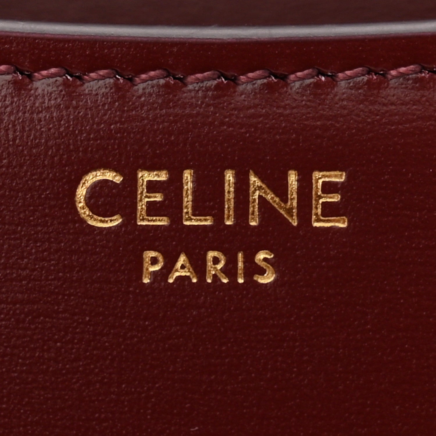 Celine Shiny Calfskin Teen Lola Bag Light Burgundy 6 of 11